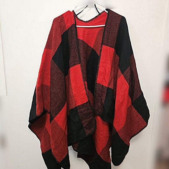 Eddie Bauer Poncho Wrap ~ One Size ~ EUC - Picture 1 of 5